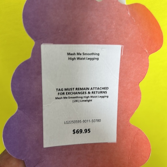 Yitty Mesh Me Smoothing High Waist Legging Size 2x - Picture 6 of 7